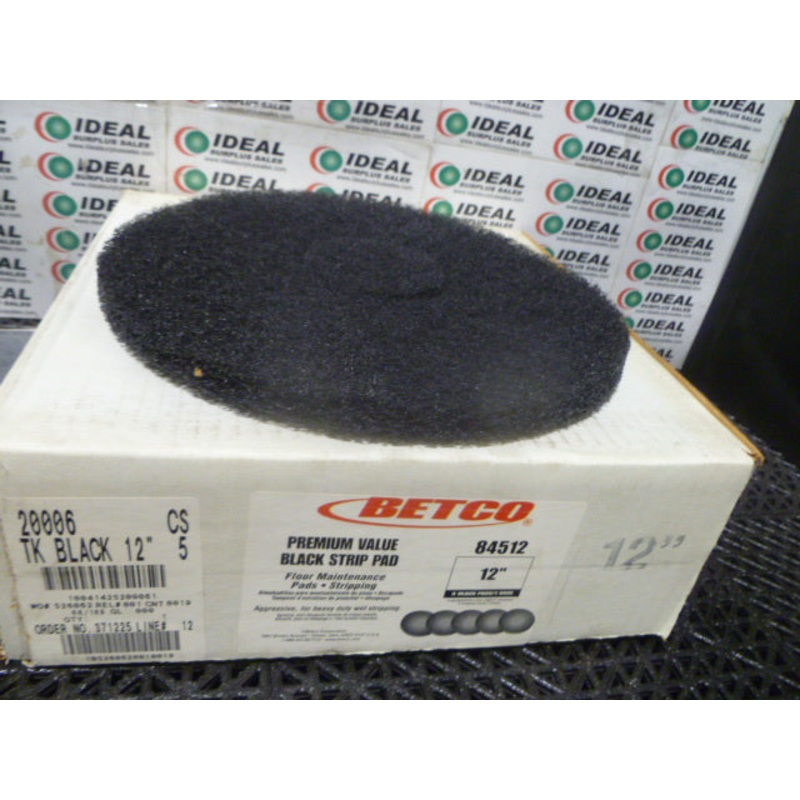 BETCO 84512 PAD|Factory Sealed Packaging|New In Box|New No Box|Used|Reconditioned