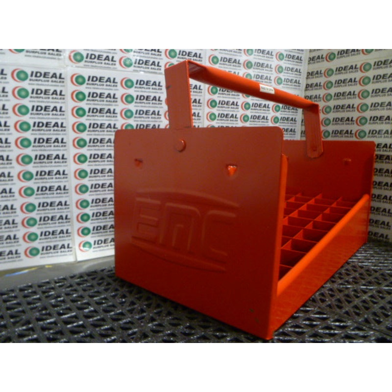 TRAY, EMC – 100-R, RED NIPPLE TOTE TRAY
