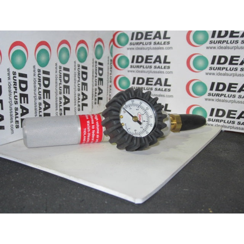 TIDLAND, 128052 – AIR INFLATION TOOL QUICK RELEASE W/GAUGE 0-100PSI