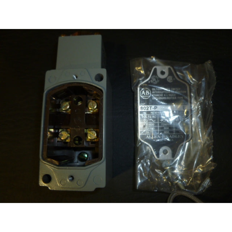 ALLEN BRADLEY 802TP SWITCH|Factory Sealed Packaging|New In Box|New No Box|Used|Reconditioned