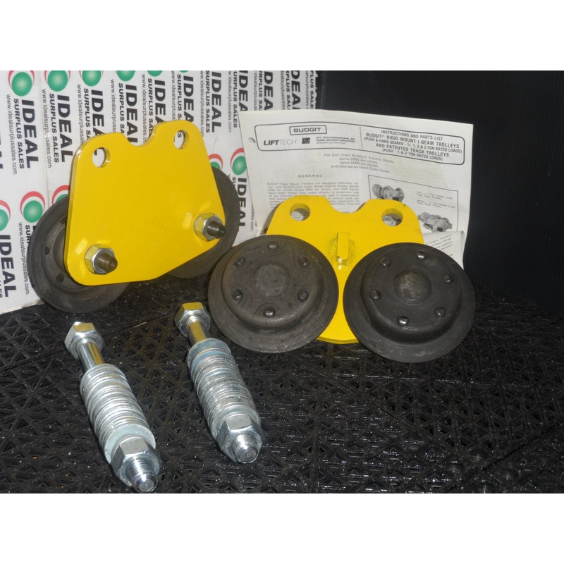 BUDGIT 113534-33 Rigid Mount I-Beam Trolleys