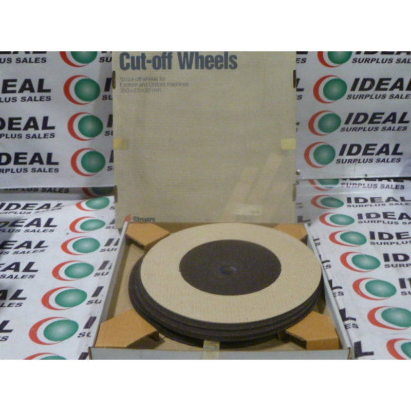 WHEEL, STRUERS – 86-EXO, CUT-OFF WHEEL, (BOX OF 9)