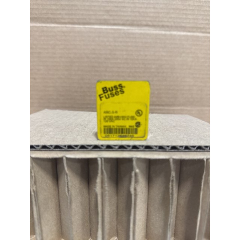 Bussmann ABC-3-R Cartridge Fuses 3A