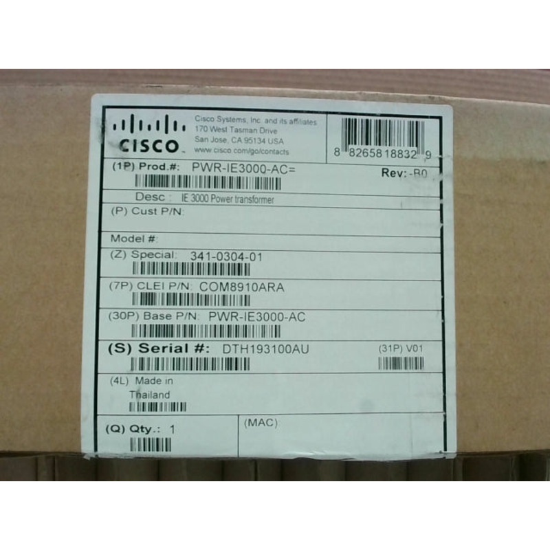 Cisco 341-0304-01 Expansion Power Module Rev. -B0