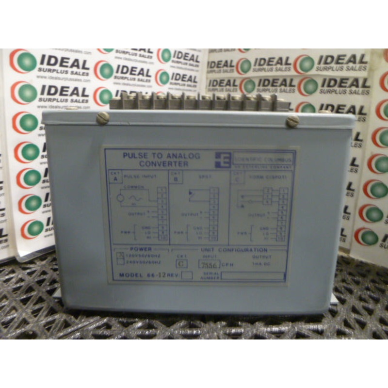 SCIENTIFIC COLUMBUS 6612 TRANSDUCER