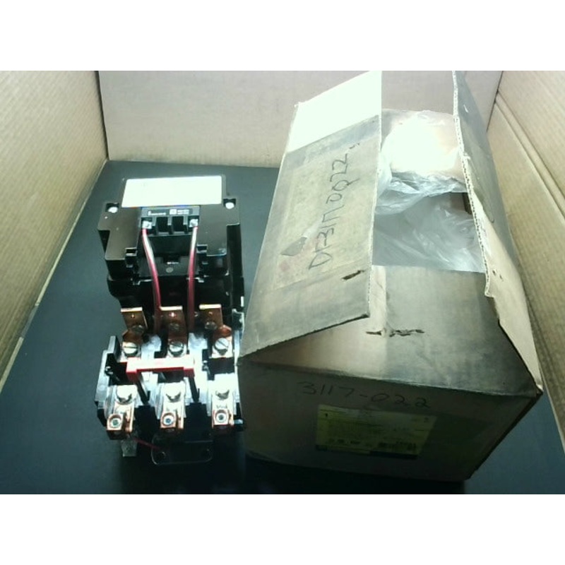 Square D 8536SEO1S Motor Starter 50HP 600V 120V Coil 3 Pole W/ Aux Size 3 78851 50/60Hz Ser.A