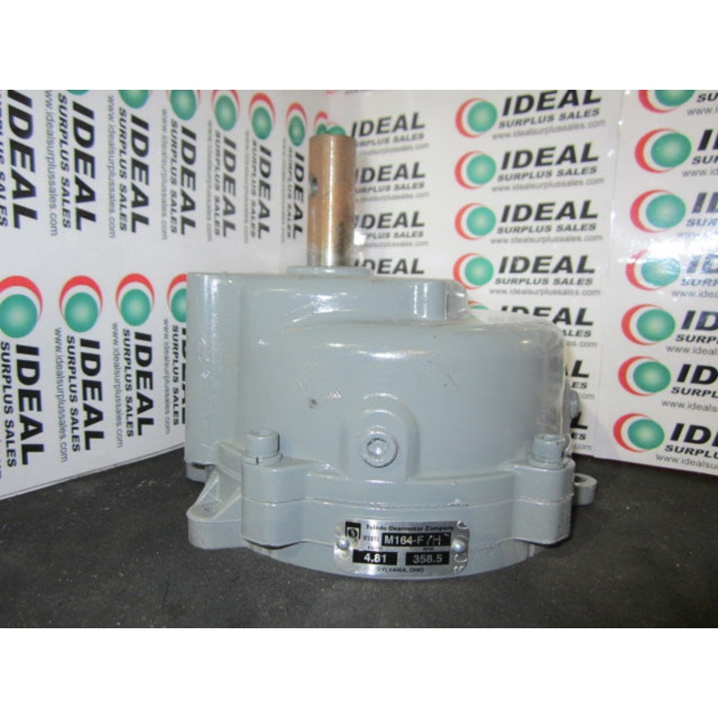 TOLEDO GEARMOTOR, M164-F7H – INLINE GEAR REDUCER, 4.81 RATIO, 358.5 RPM