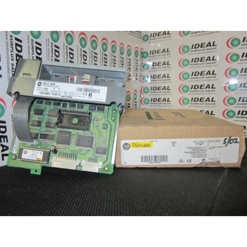 ALLEN-BRADLEY, 1747-L524 – CPU MODULE 4K MEMORY SLC500 PROCESSOR SLC5/02 CPU
