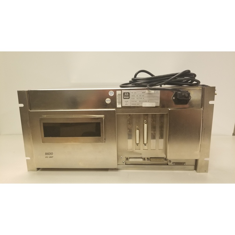 Allen Bradley 86002289 S 8600 Series CNC PC Unit 110V Amp 9020