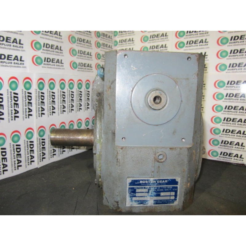 Boston Gear F732-20-B9-G 20:1 1750 RPM Right Angle Worm Gearbox Reconditoned