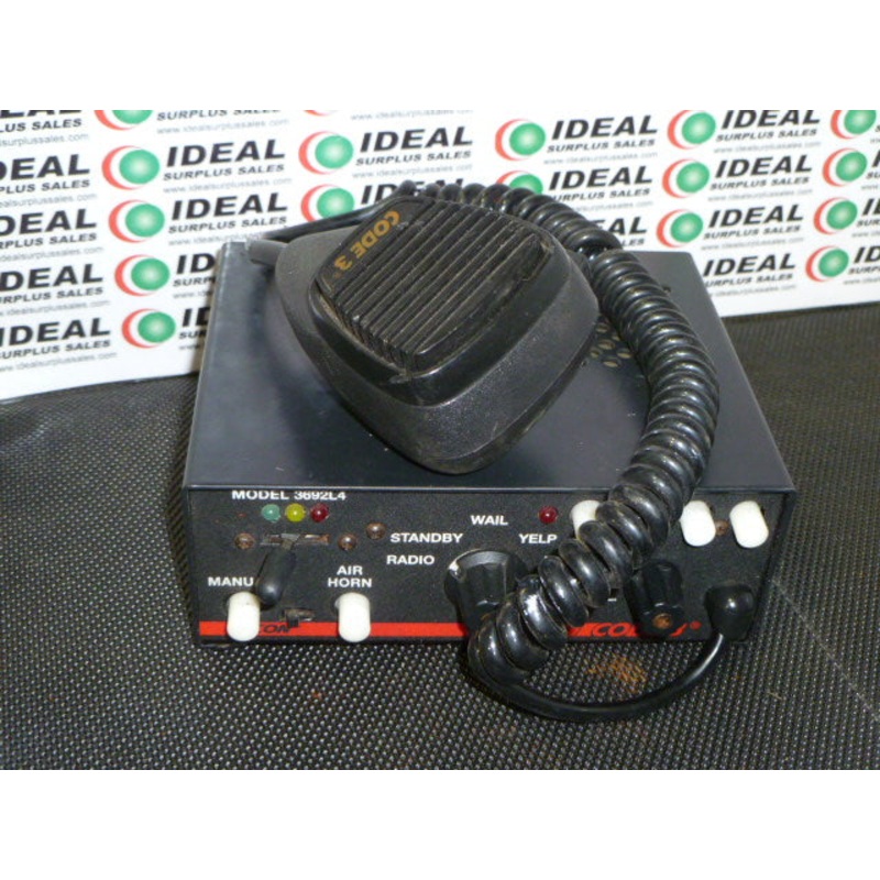 V-CON 3692L4 – ALARM, CODE 3, SIREN, HI-LO, HARD WIRED MICROPHONE
