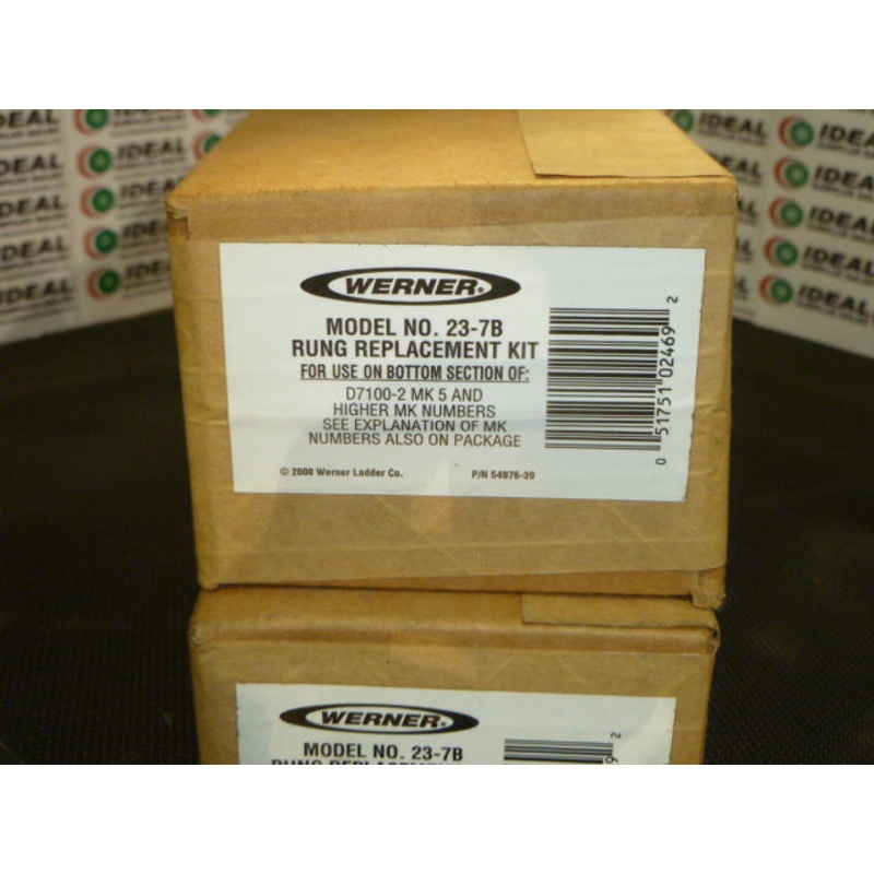 WERNER 237B Rung Replacement Kit