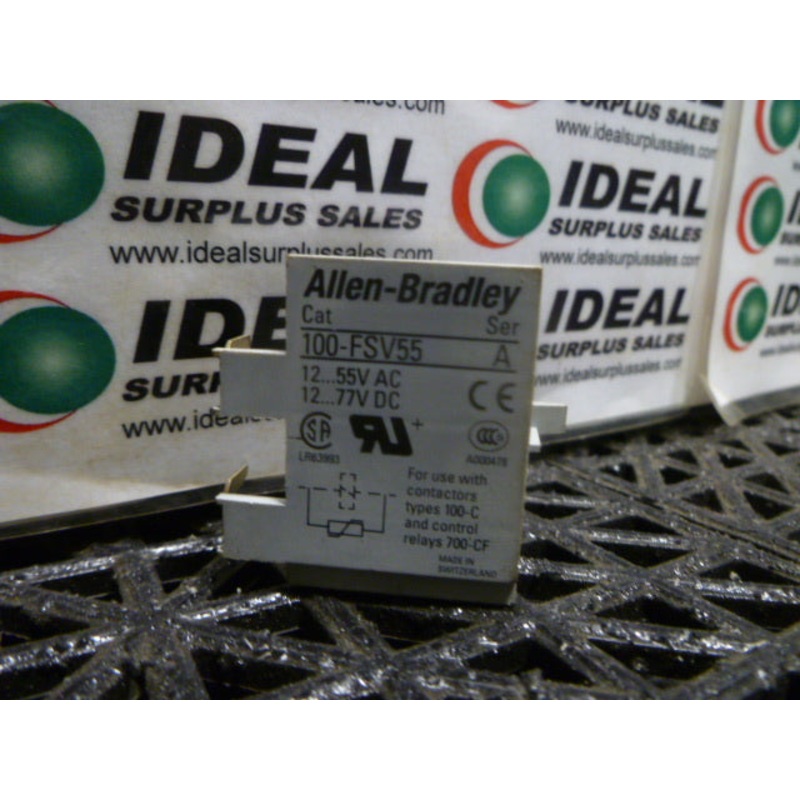 Allen Bradley 100-FSV55  Series A Surge Suppression Varistor 12-55VAC No Back