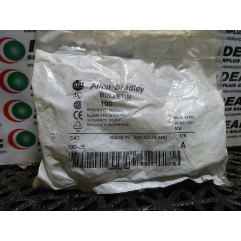 Allen Bradley  100-JE, Series A Interface Module
