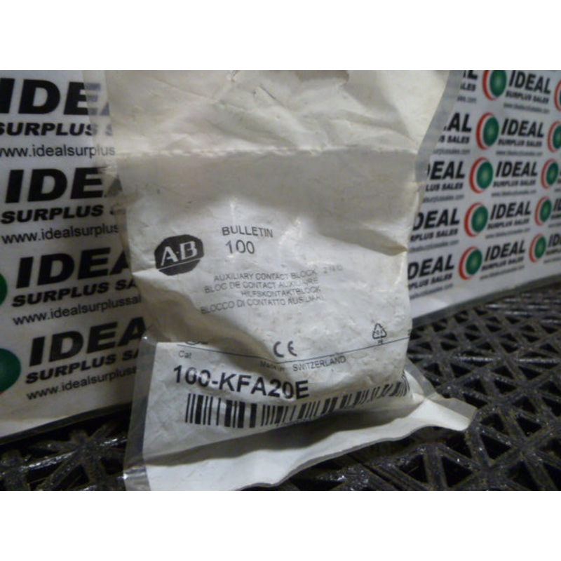 Allen Bradley  100-KFA20E Series A Auxiliary Contact Block