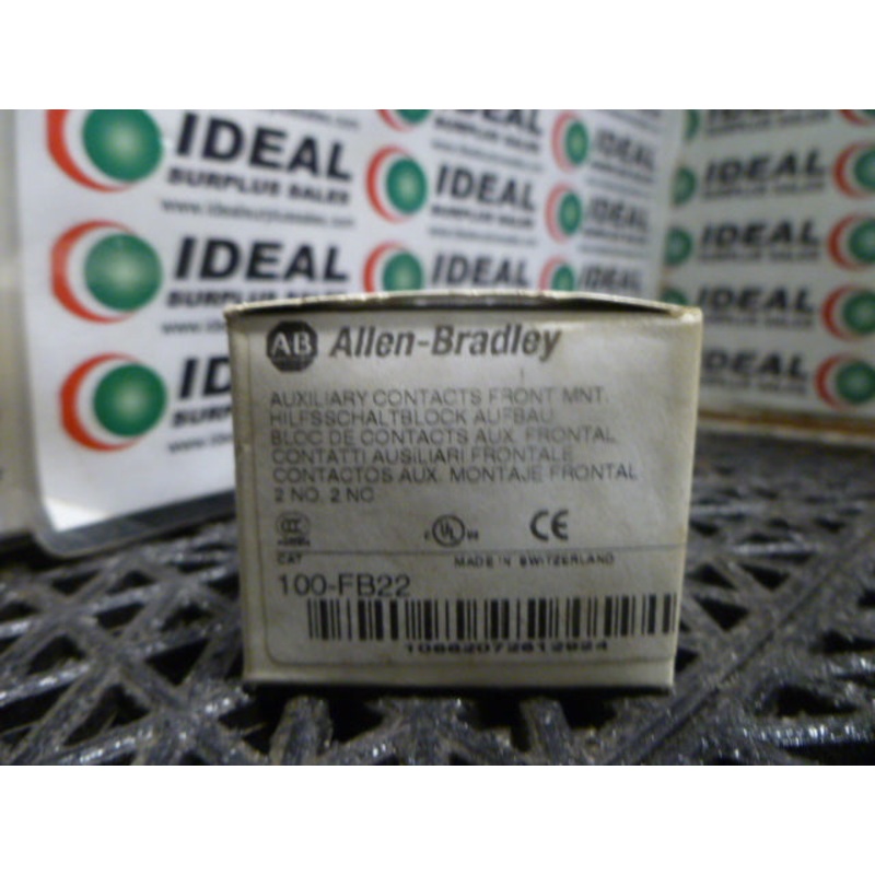 ALLEN BRADLEY 100FB22 CONTACTOR