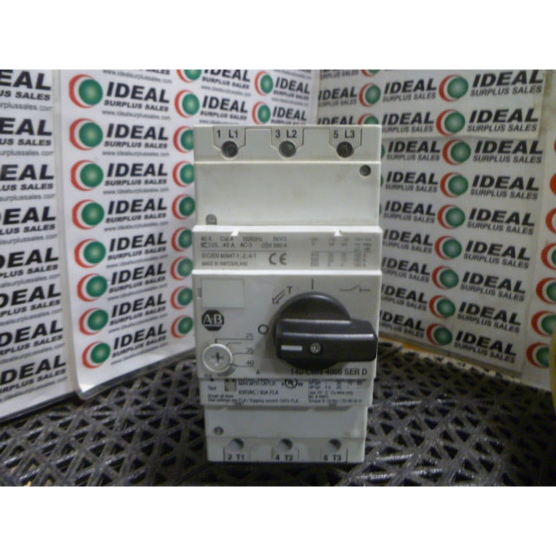 Allen Bradley 140-CMN-4000 Motor Starter Circuit Breaker