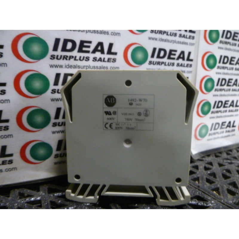 ALLEN BRADLEY 1492W70 BLOCK|Factory Sealed Packaging|New In Box|New No Box|Used|Reconditioned