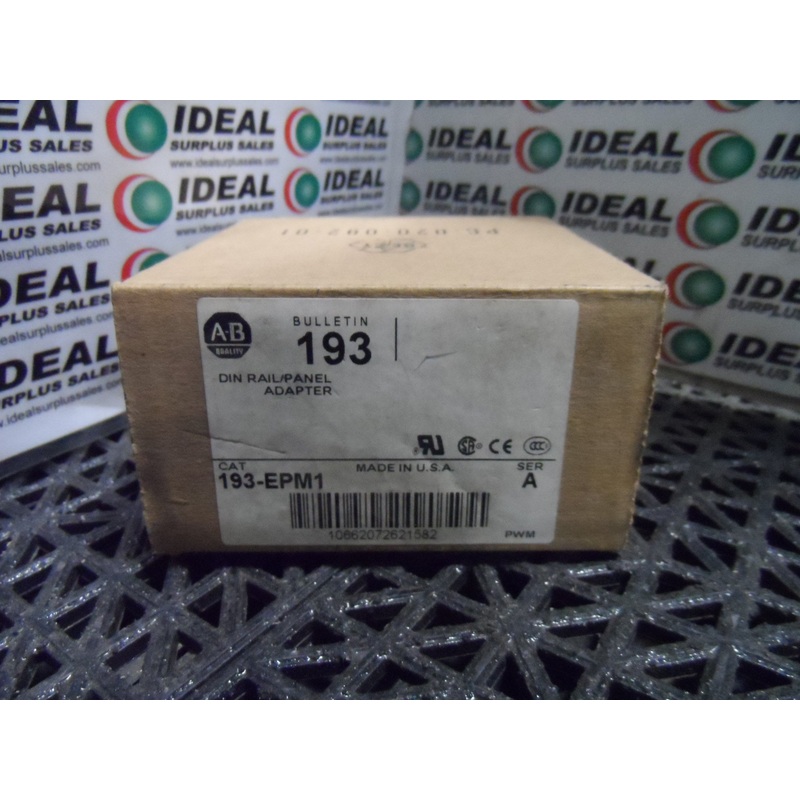 Allen Bradley  193-EPM1 Series A  Din Rail/ Panel Mount Adapter