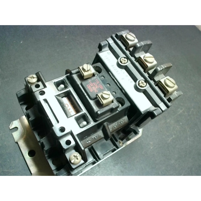 Allen Bradley 500L-BOD93 Lighting Contactor 110/120VAC 3 Pole 30 Amp Ser B