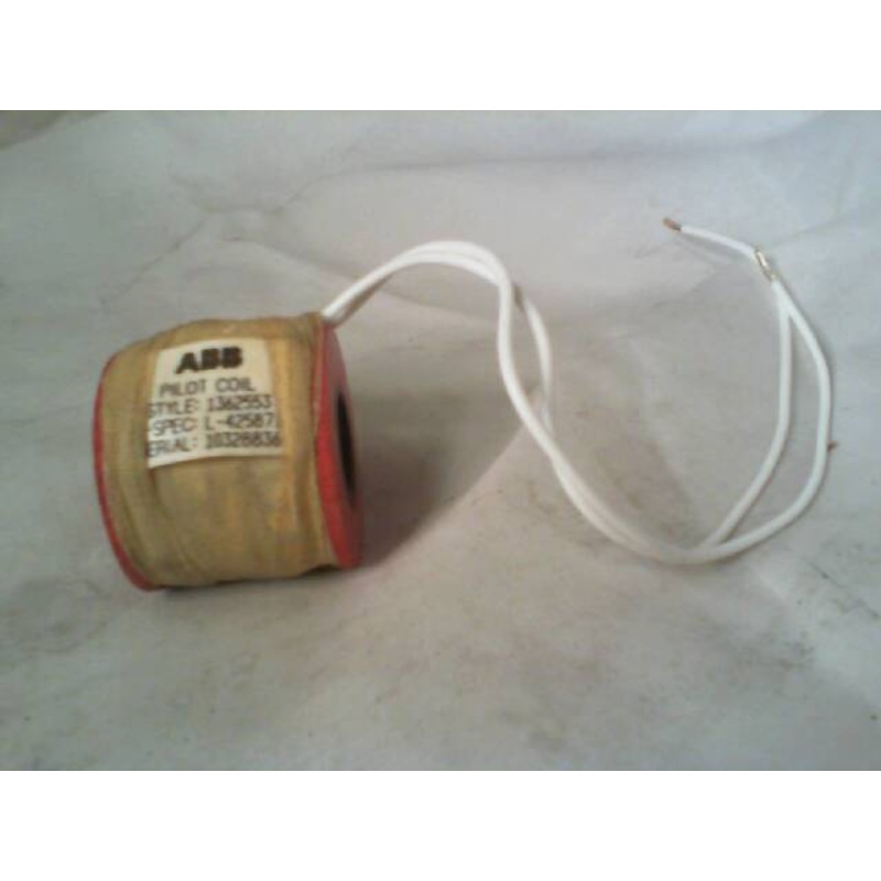 ABB 1362553 Pilot Coil|Factory Sealed Packaging|New In Box|New No Box|Used|Reconditioned