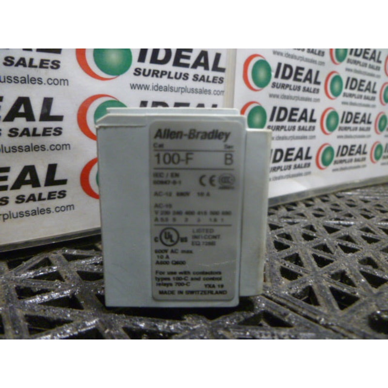 Allen Bradley 100-FB11 Auxiliary Contact Block 10A 690V SerB
