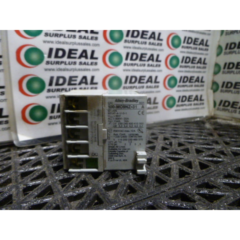 ALLEN BRADLEY 100MO9NZ31 CONTACTOR
