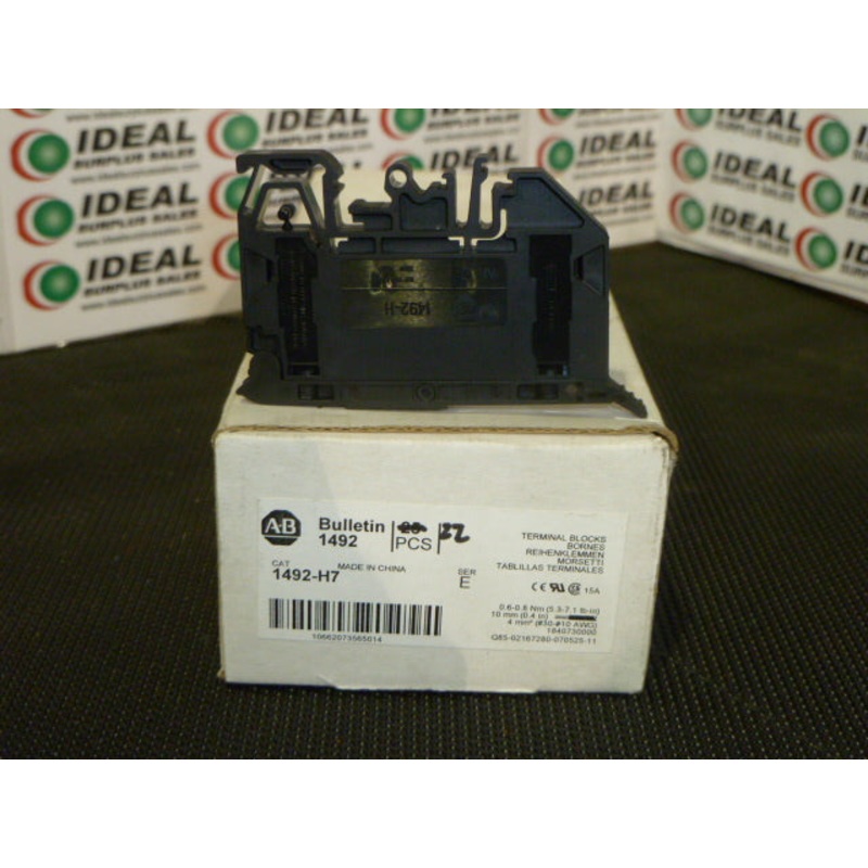 Allen Bradley 1492-H7 Terminal Blocks Box Of  22