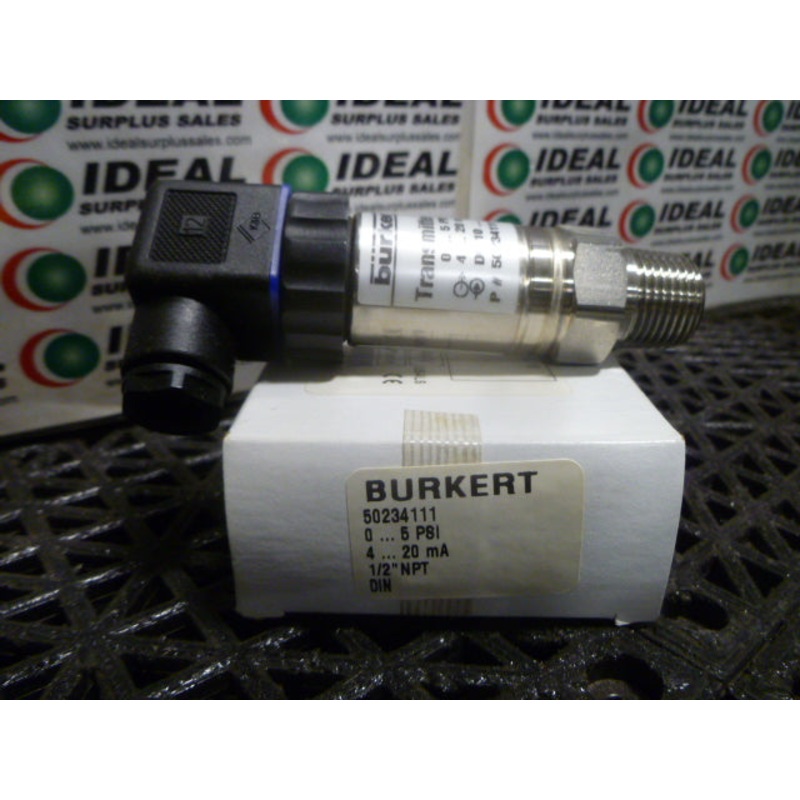 BURKERT 50234111|Factory Sealed Packaging|New In Box|New No Box|Used|Reconditioned