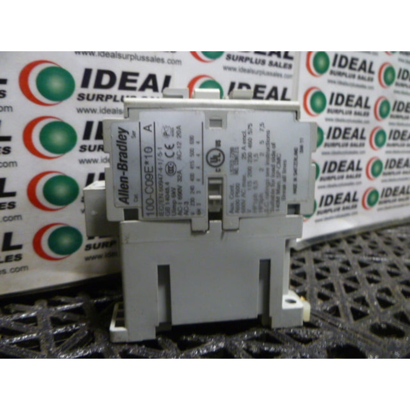 CONTACTOR, ALLEN BRADLEY – 100-C09E*10, SERIES A