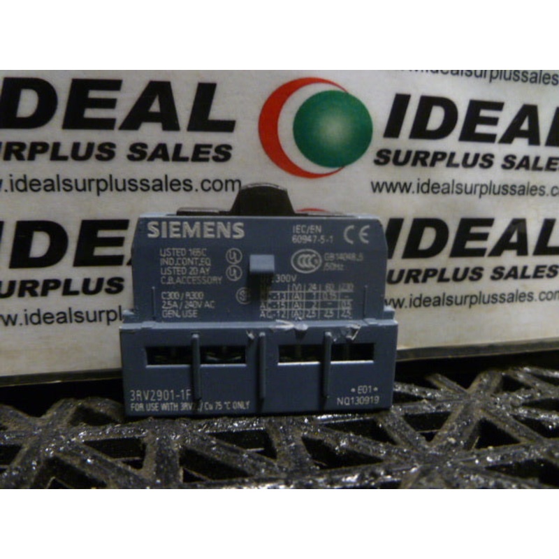 SIEMENS 3RV29011F|Factory Sealed Packaging|New In Box|New No Box|Used|Reconditioned