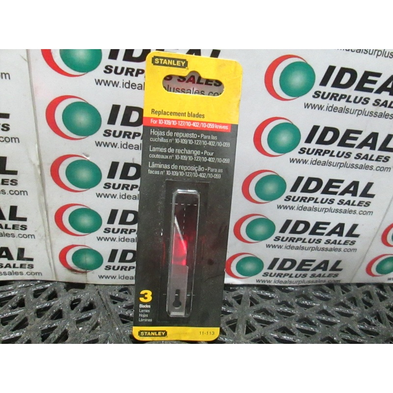 STANLEY 11113|Factory Sealed Packaging|New In Box|New No Box|Used|Reconditioned