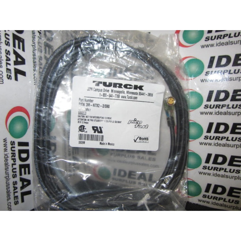 TURCK PKW3MN7X22S90 Sealed in Factory Packaging