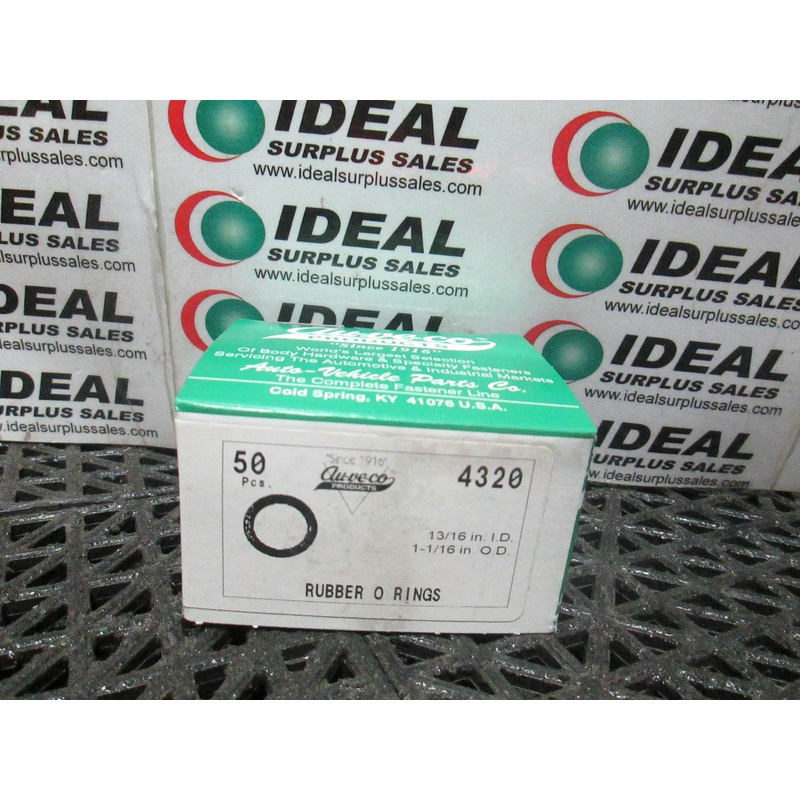 AUVECO PRODUCTS 4320 O RING|Factory Sealed Packaging|New In Box|New No Box|Used|Reconditioned