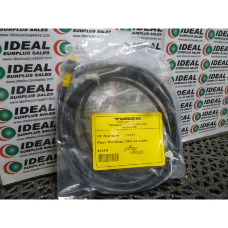 BANNER PKG4Z2S90 CORDSET|Factory Sealed Packaging|New In Box|New No Box|Used|Reconditioned