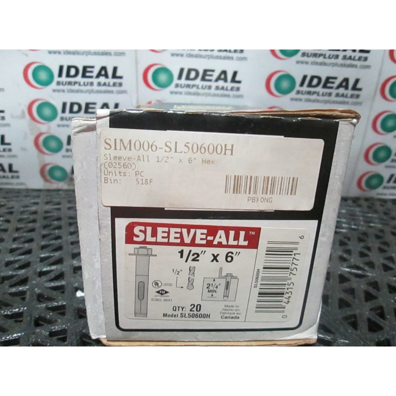 STRONG TIE SL05600H|Factory Sealed Packaging|New In Box|New No Box|Used|Reconditioned