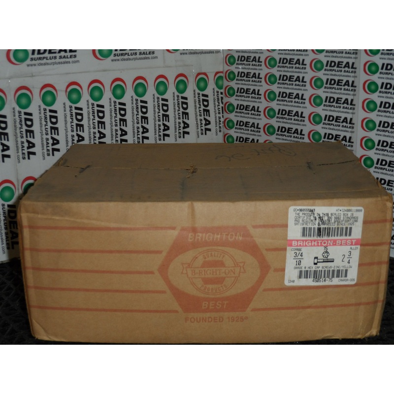 BRIGHTON BEST I240 SCREW|Factory Sealed Packaging|New In Box|New No Box|Used|Reconditioned