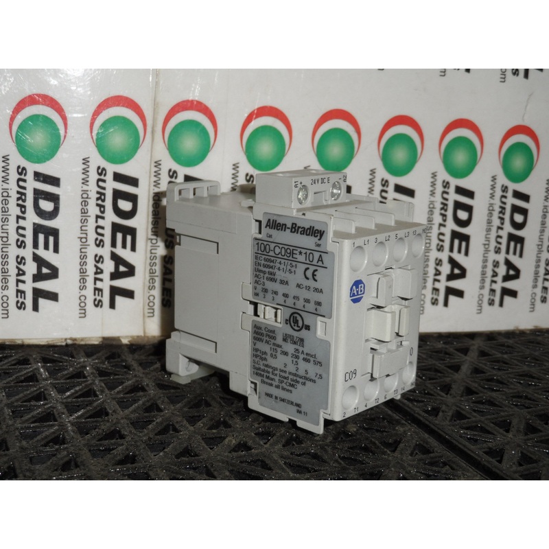 ALLEN BRADLEY 100C09E*10A|Factory Sealed Packaging|New In Box|New No Box|Used|Reconditioned