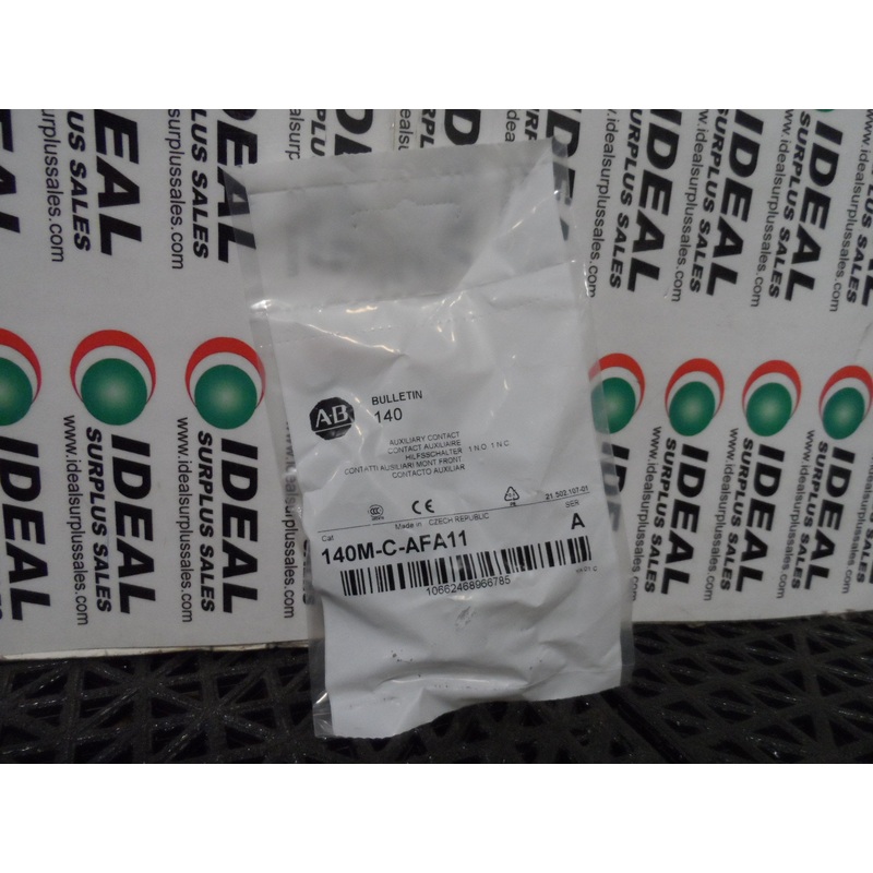 Allen Bradley 140M-C-AFA11 /A Aux Contact Block Front Mounted