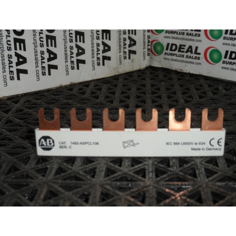 Allen Bradley  1492-ASPCL106 Series C BUS BAR 63A