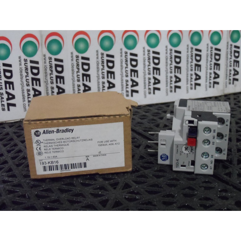 Allen Bradley 193-KB16 Series A Thermal Overload Relay