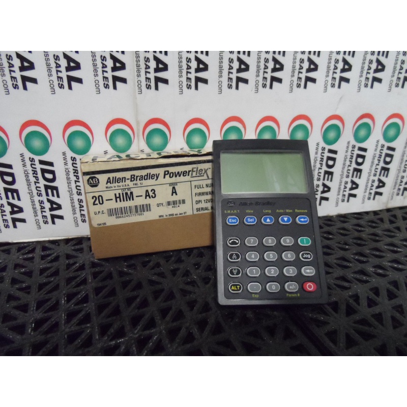 Allen Bradley 20-HIM-A3 PowerFlex Full Numeric LCD Keypad Factory Sealed