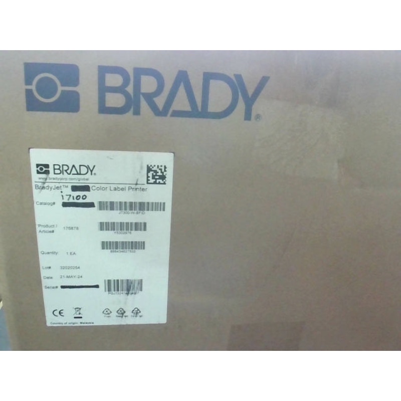 Brady Printer i7100 Indutrial Label Printer 300dpi 100-240V 50/60Hz