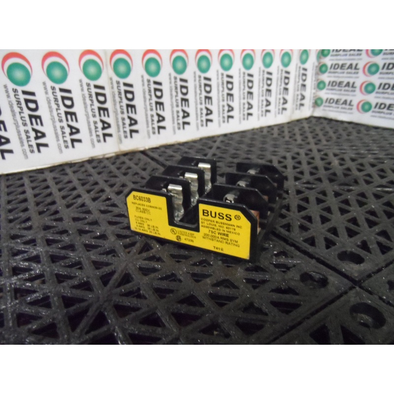 Bussmann BC6033B Fuse Holder 30A 600V 3 Pole