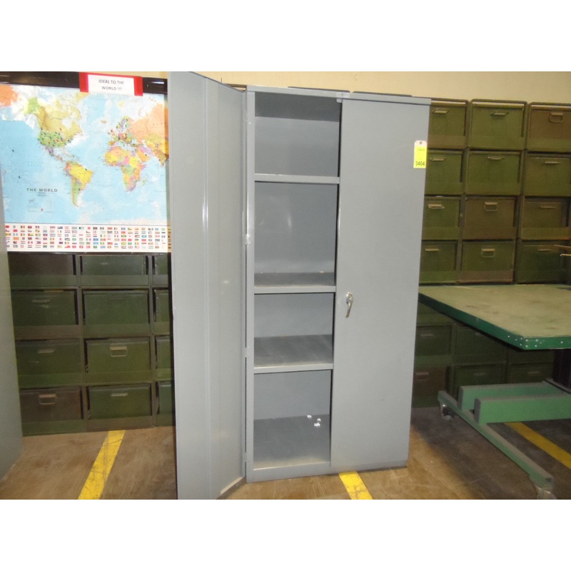 CABINET, GRIZZLY – HEAVY DUTY STORAGE 78 X 36L X 24W,