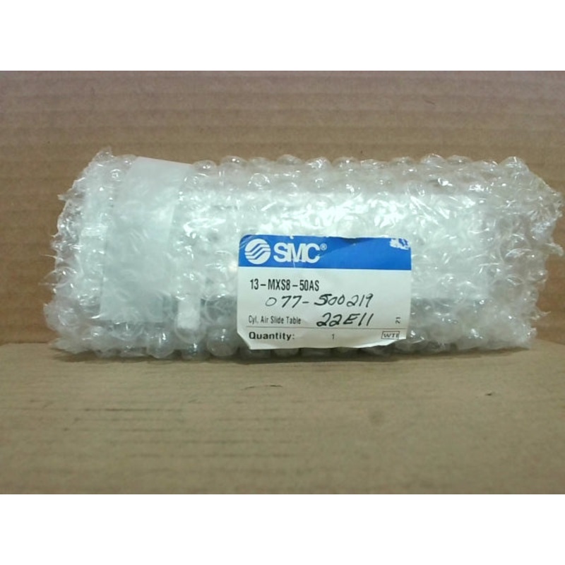 SMC 13-MXS8-50AS Guided Pneumatic Cylinder 8mm Bore 50mm Stroke