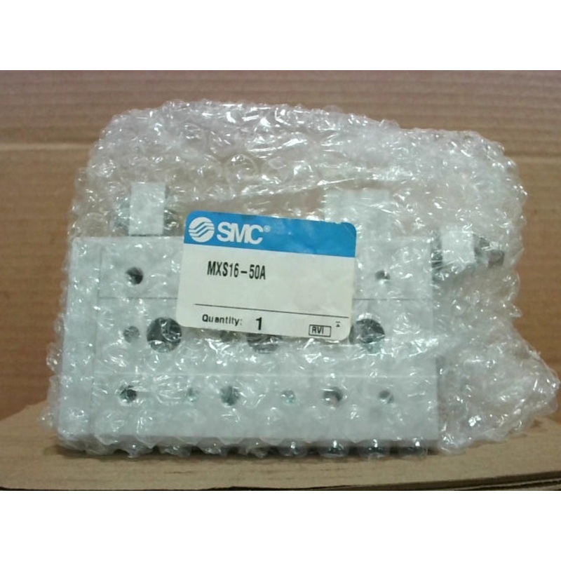 SMC MXS16-50A Guided Pneumatic Cylinder 16mm Bore 50mm Stroke