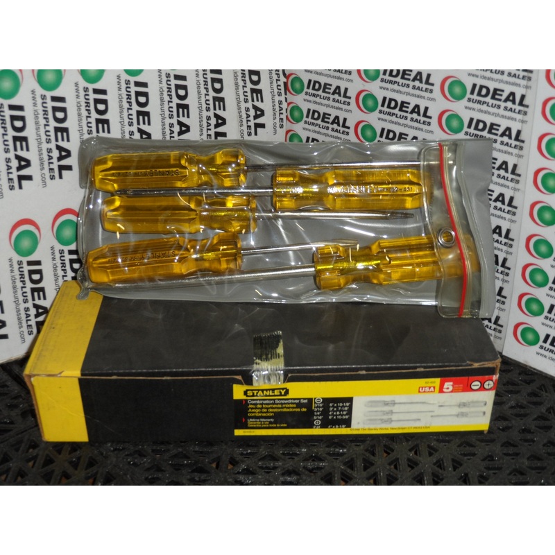 STANLEY 62455 COMBINATION SCREWDRIVER SET