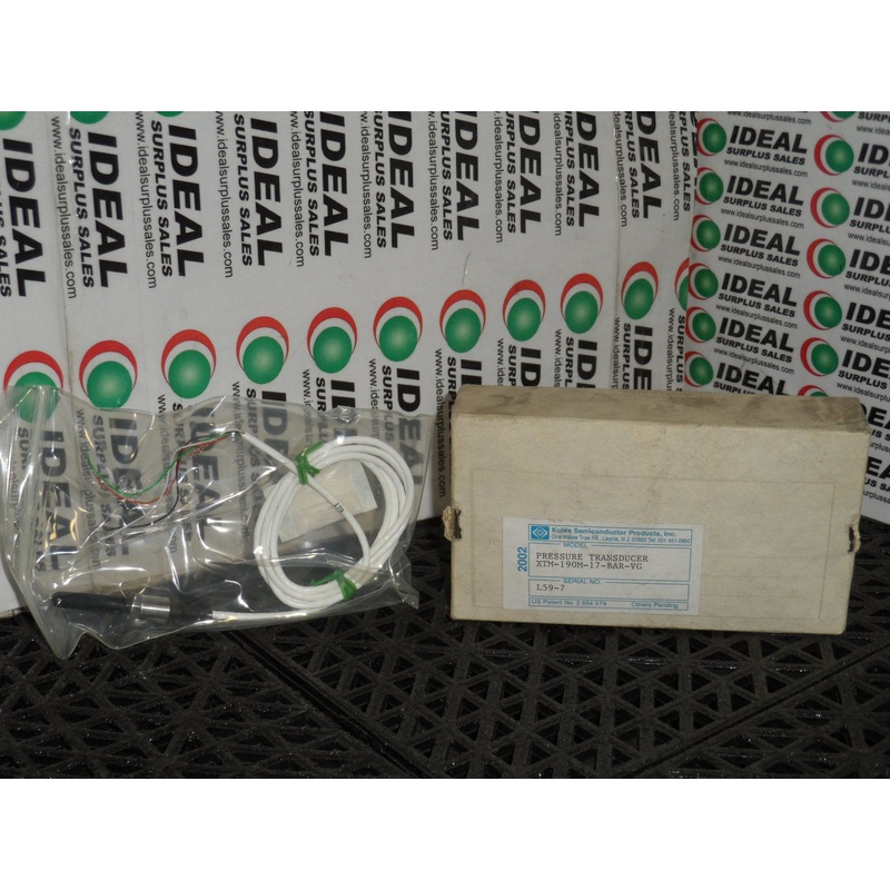 TRANSDUCER, KULITE SEMICONDUCTOR PRODUCTS – XTM-190M-17-BAR-VG, SERAL NO. L59-7 PREASSURE TRANSDUCER