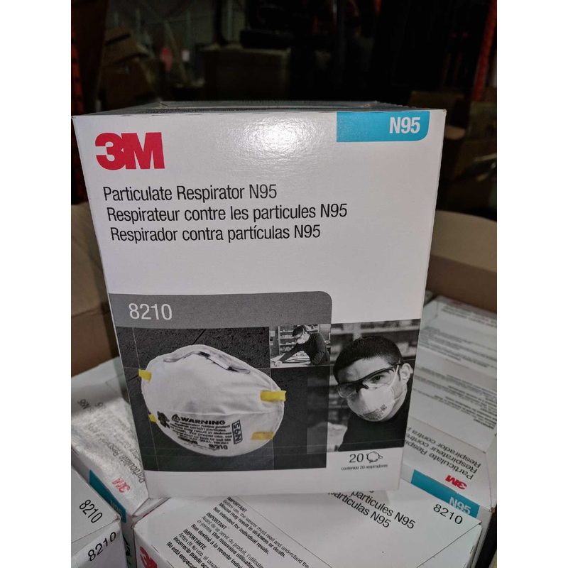 3M 8210 RESPIRATOR|Factory Sealed Packaging|New In Box|New No Box|Used|Reconditioned